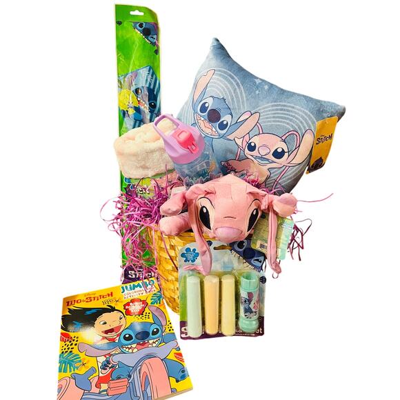 Stitch and Angel adorable bundle
40*50 baby throw Matching pillow Angel plush - Picture 4 of 14